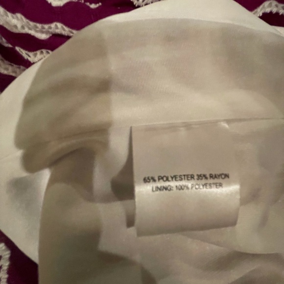 Lennie for Nina Leonard Wavy Dress XL FREE SHIP - Picture 5 of 5